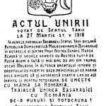 Ziua Unirii Basarabiei cu România!
